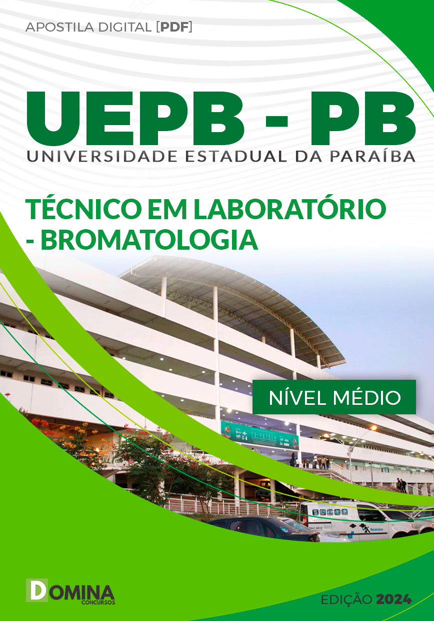 Apostila UEPB PB 2024 Técnico em Laboratório Bromatologia