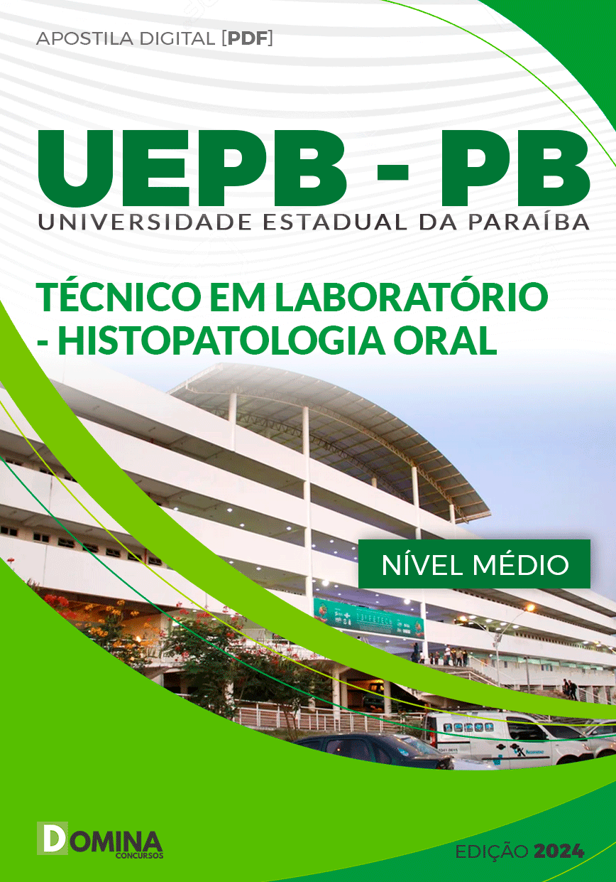 UEPB PB 2024 Técnico em Laboratório Histopatologia Oral