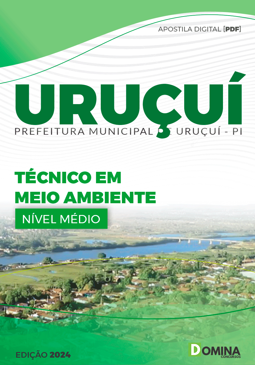 Apostila Pref Uruçuí PI 2024 Técnico em Meio Ambiente