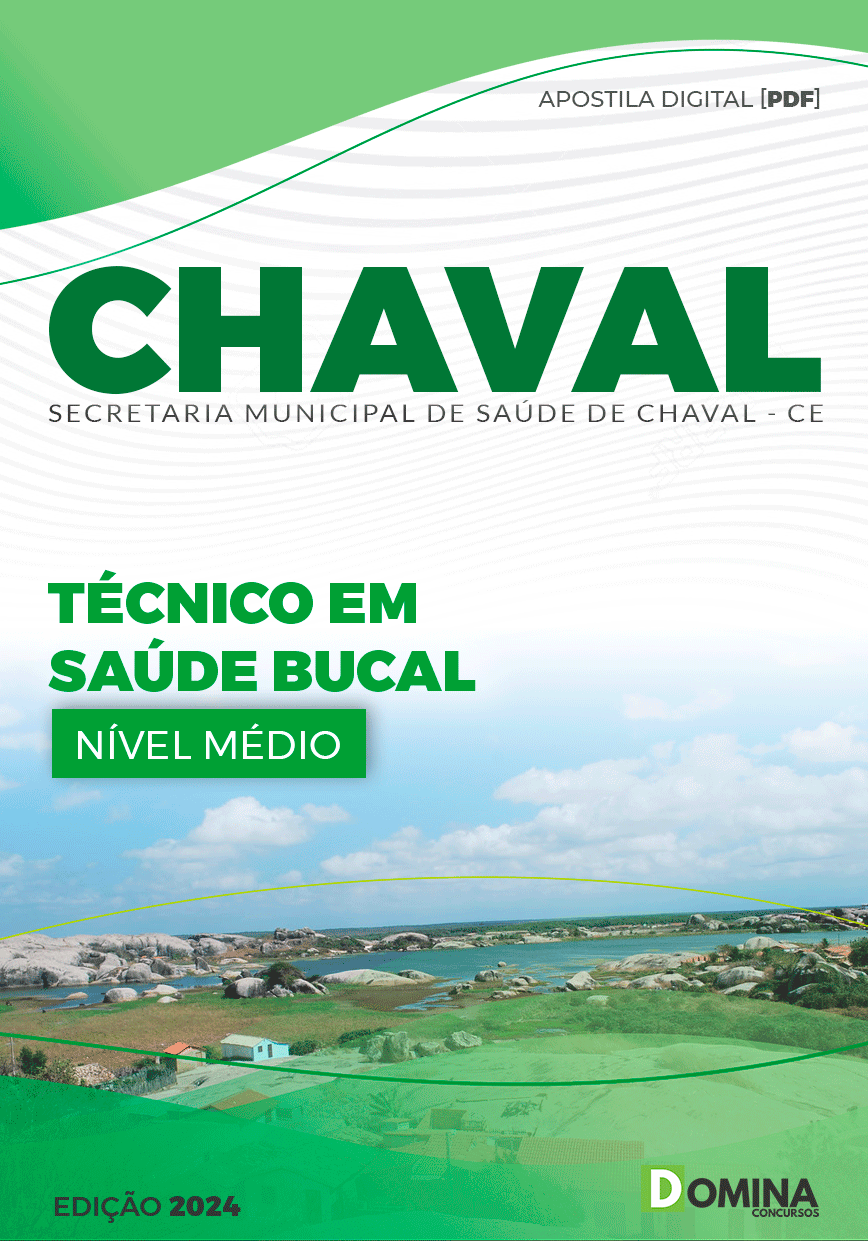 Apostila Pref Chaval CE 2024 Técnico Saúde Bucal