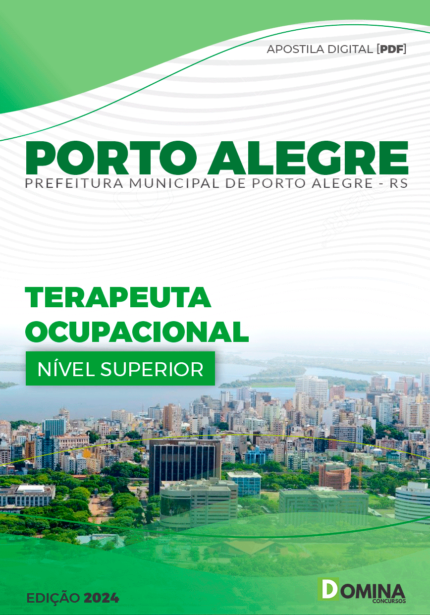 Apostila Pref Porto Alegre RS 2024 Terapeuta Ocupacional