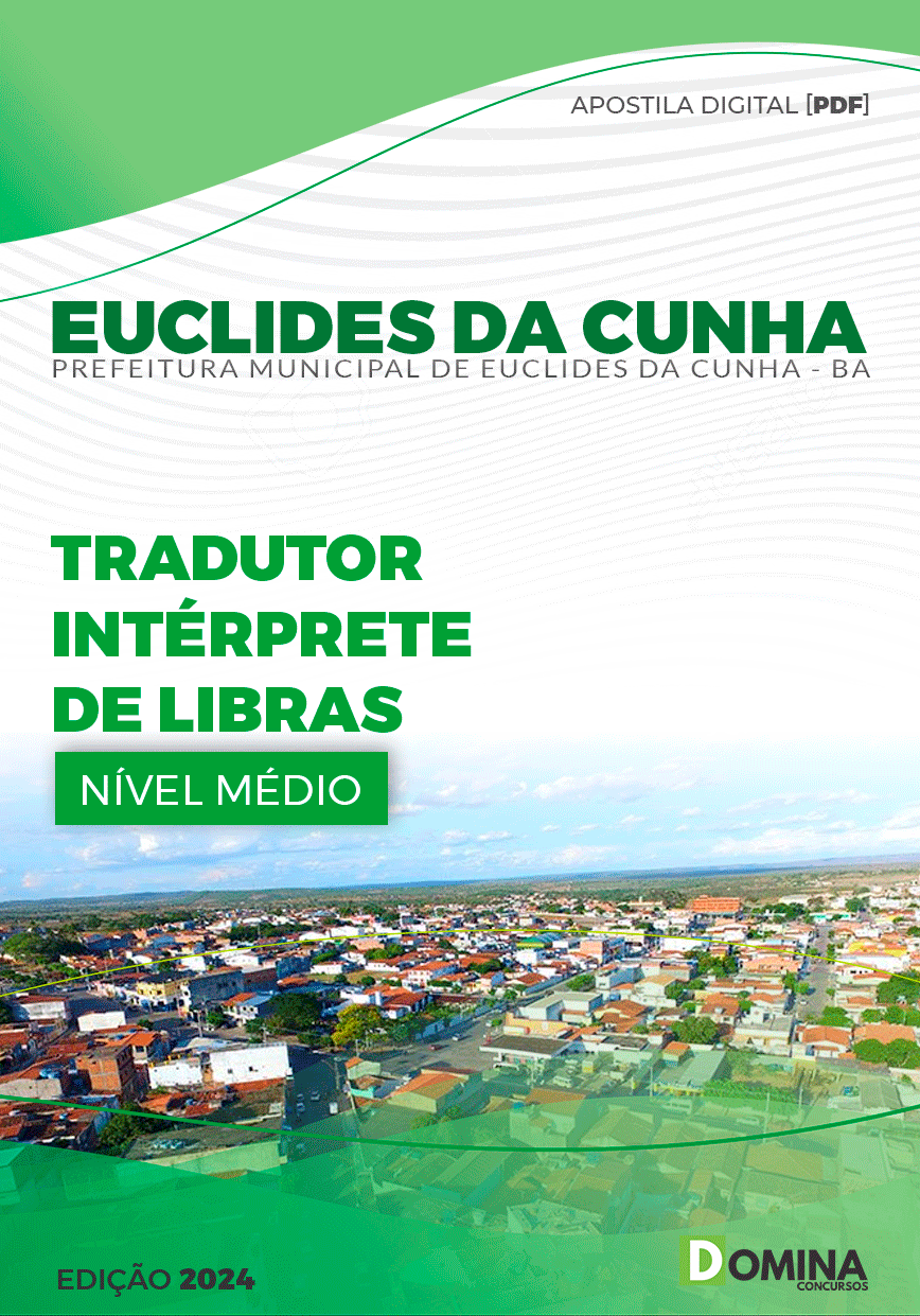 Pref Euclides da Cunha BA 2024 Tradutor Interprete de LIBRAS