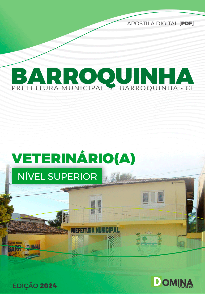 Apostila Pref Barroquinha CE 2024 Veterinário