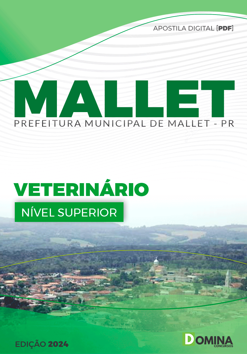 Apostila Pref Mallet PR 2024 Veterinário