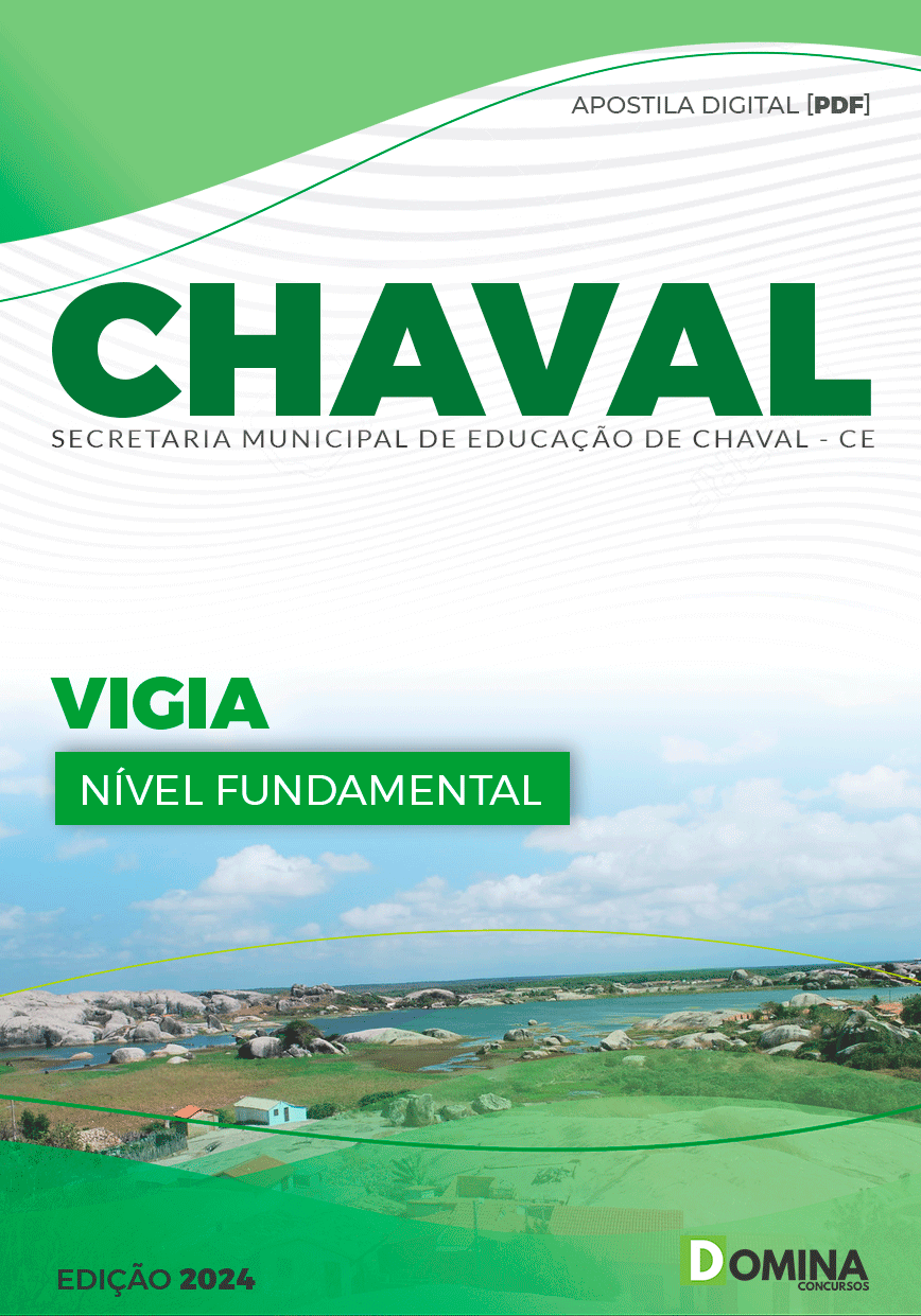 Apostila Concurso Pref Chaval CE 2024 Vigia