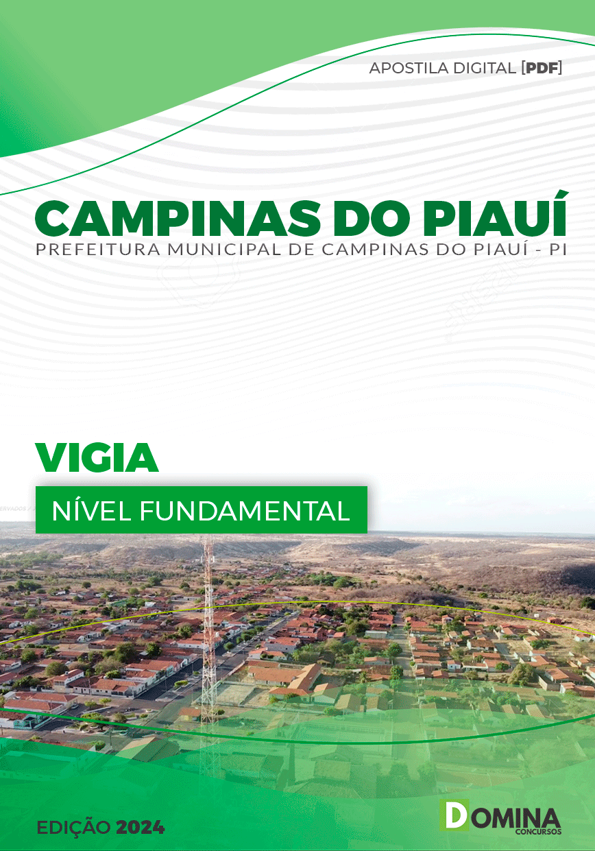 Apostila Pref Campinas do Piauí PI 2024 Vigia