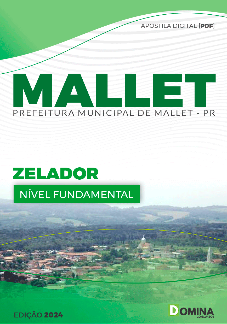 Apostila Pref Mallet PR 2024 Zelador
