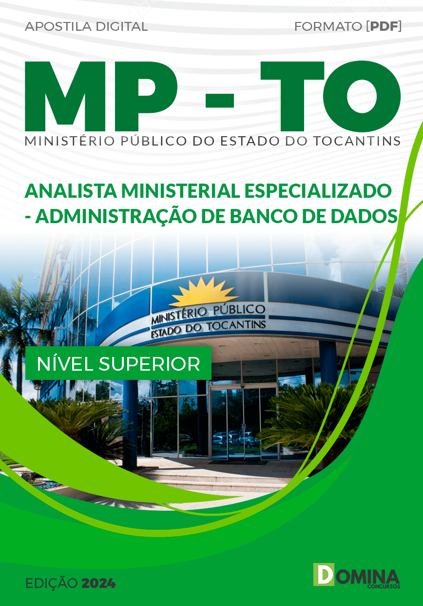 Apostila Concurso MP TO 2024 Administração Banco Dados