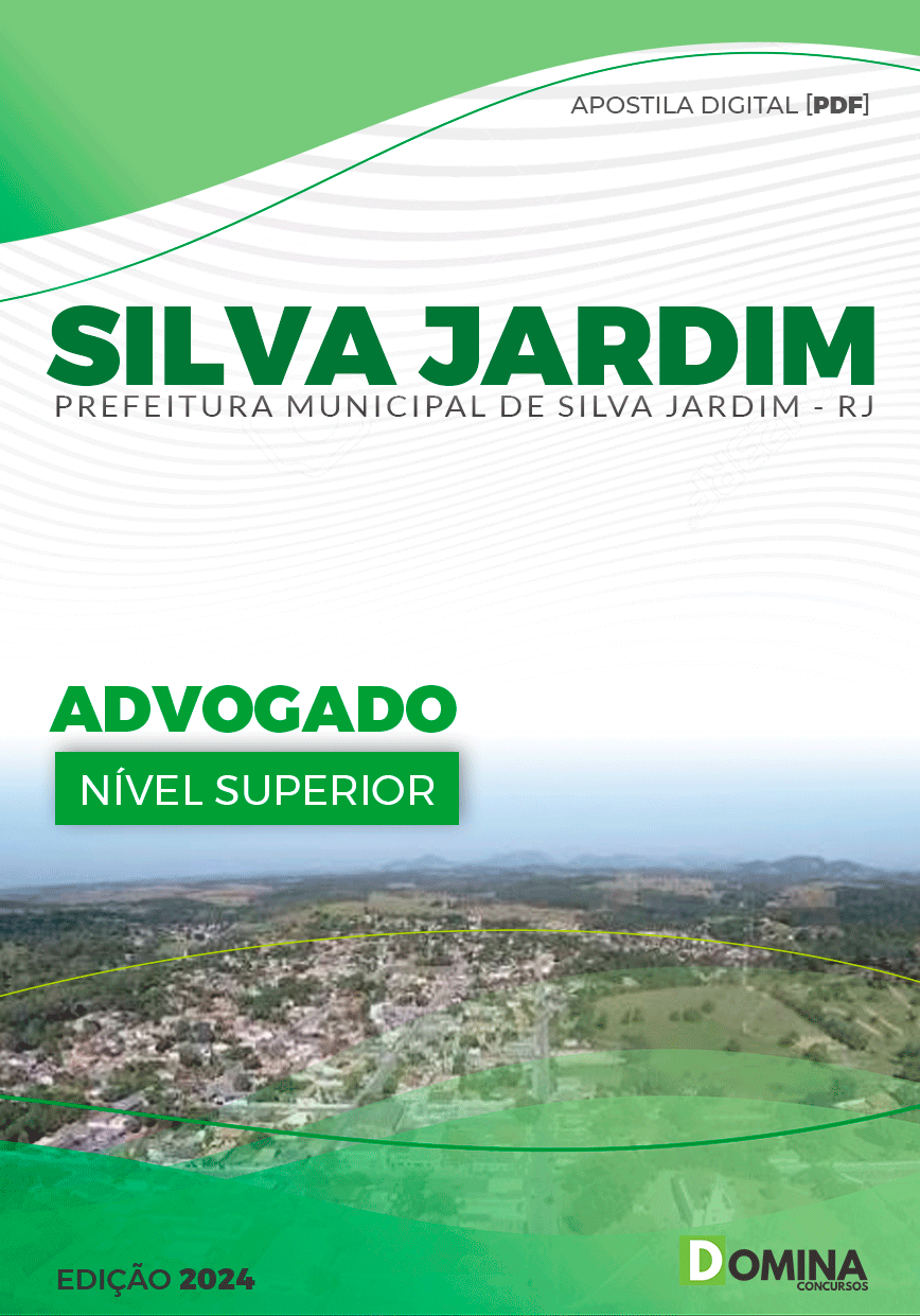 Apostila Pref Silva Jardim RJ 2024 Advogado