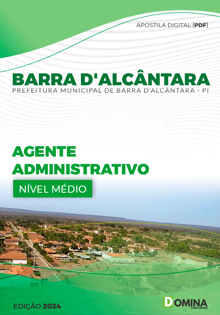 Apostila Pref Barra D'Alcântara PI 2024 Agente Administrativo