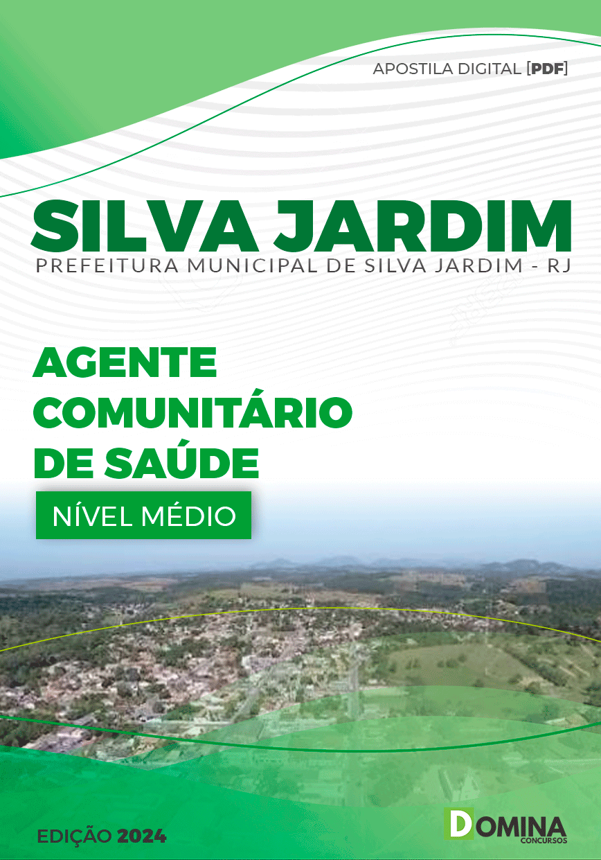 Apostila Pref Silva Jardim RJ 2024 Agente Comunitário Saúde