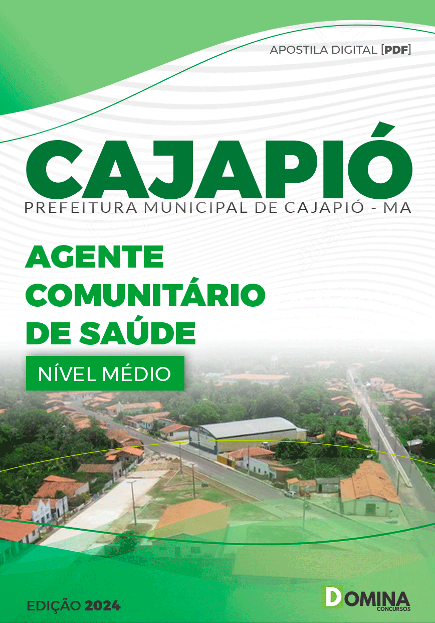 Apostila Pref Cajapió MA 2024 Agente Comunitário Saúde