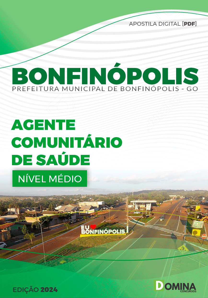 Apostila Pref Bonfinópolis GO 2024 Agente Comunitário Saúde