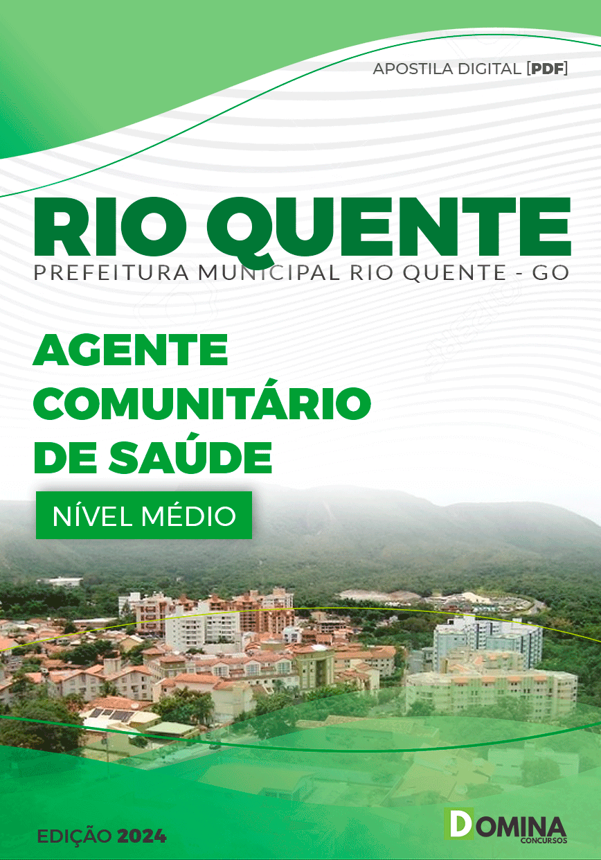 Apostila Pref Rio Quente GO 2024 Agente Comunitário Saúde