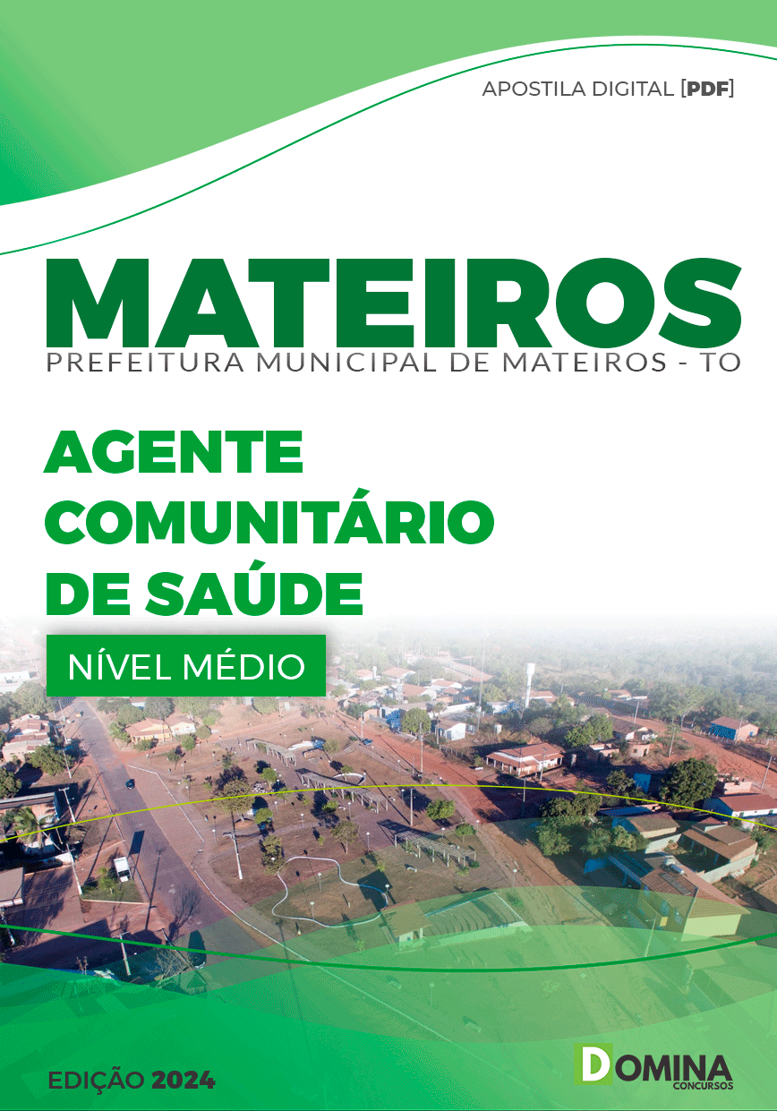 Apostila Pref Mateiros TO 2024 Agente Comunitário Saúde