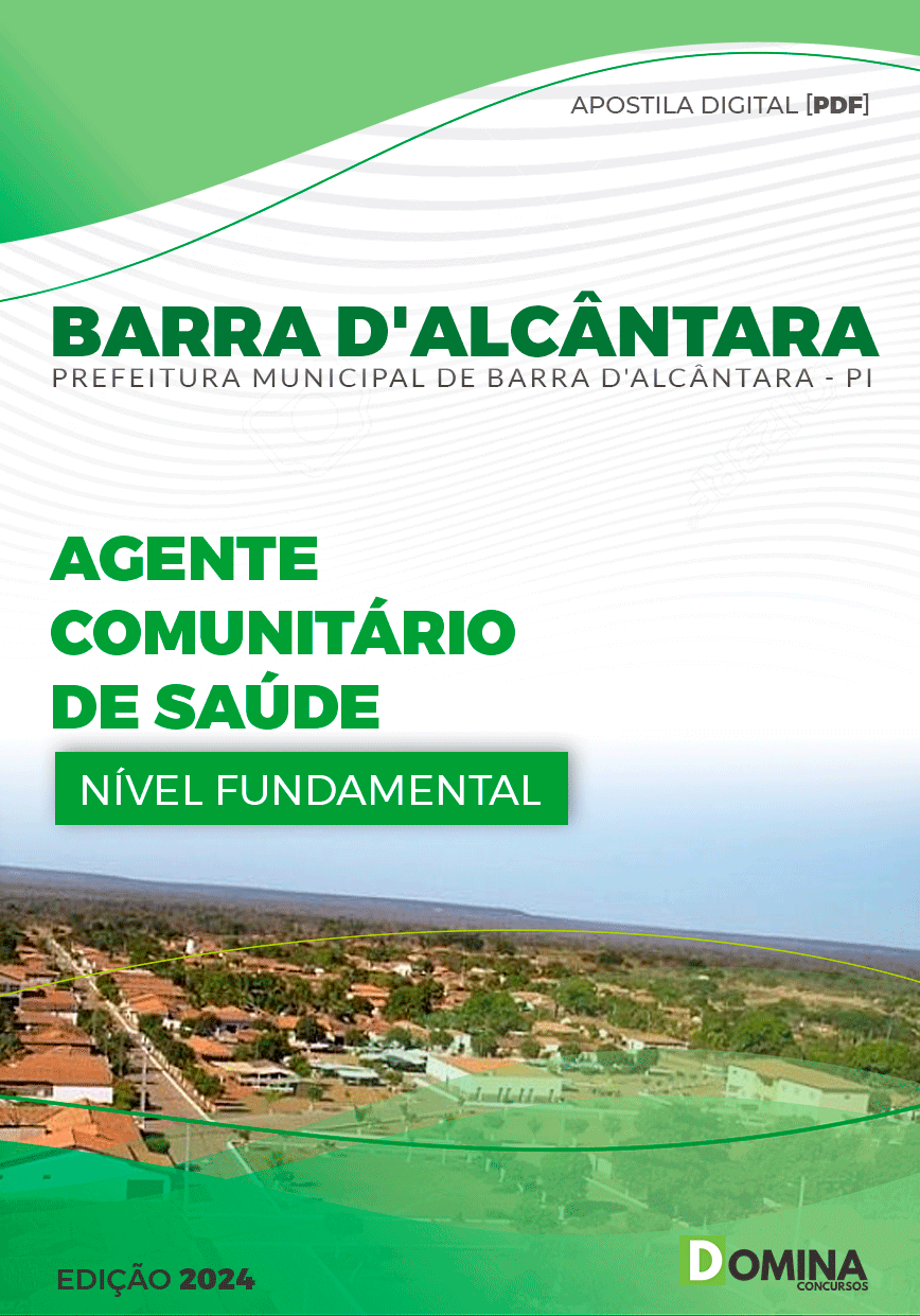 Pref Barra D'Alcântara PI 2024 Agente Comunitário de Saúde