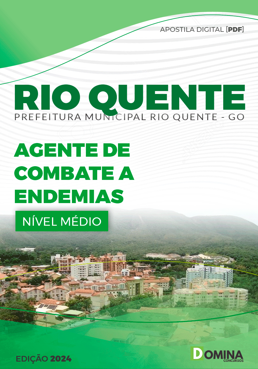 Apostila Pref Rio Quente GO 2024 Agente Combate Endemias