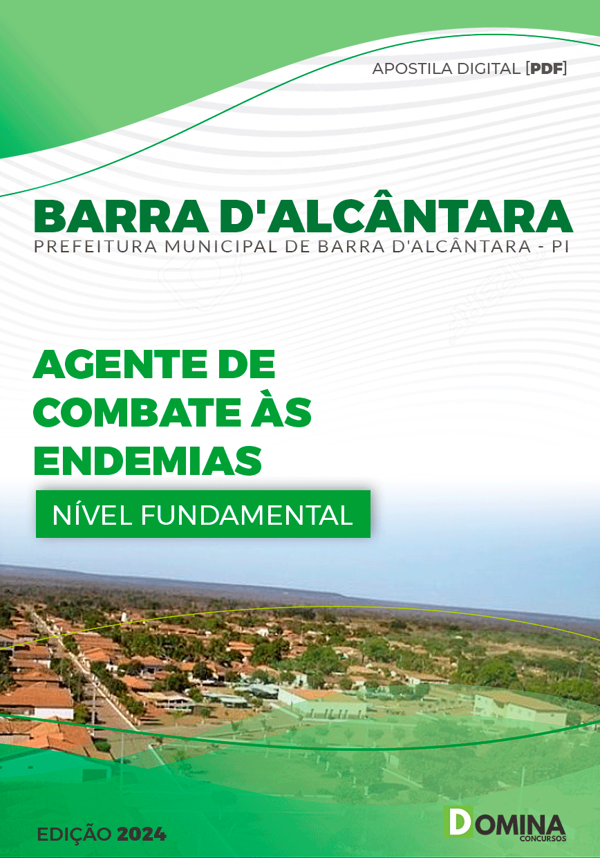 Pref Barra D'Alcântara PI 2024 Agente de Combate às Endemias