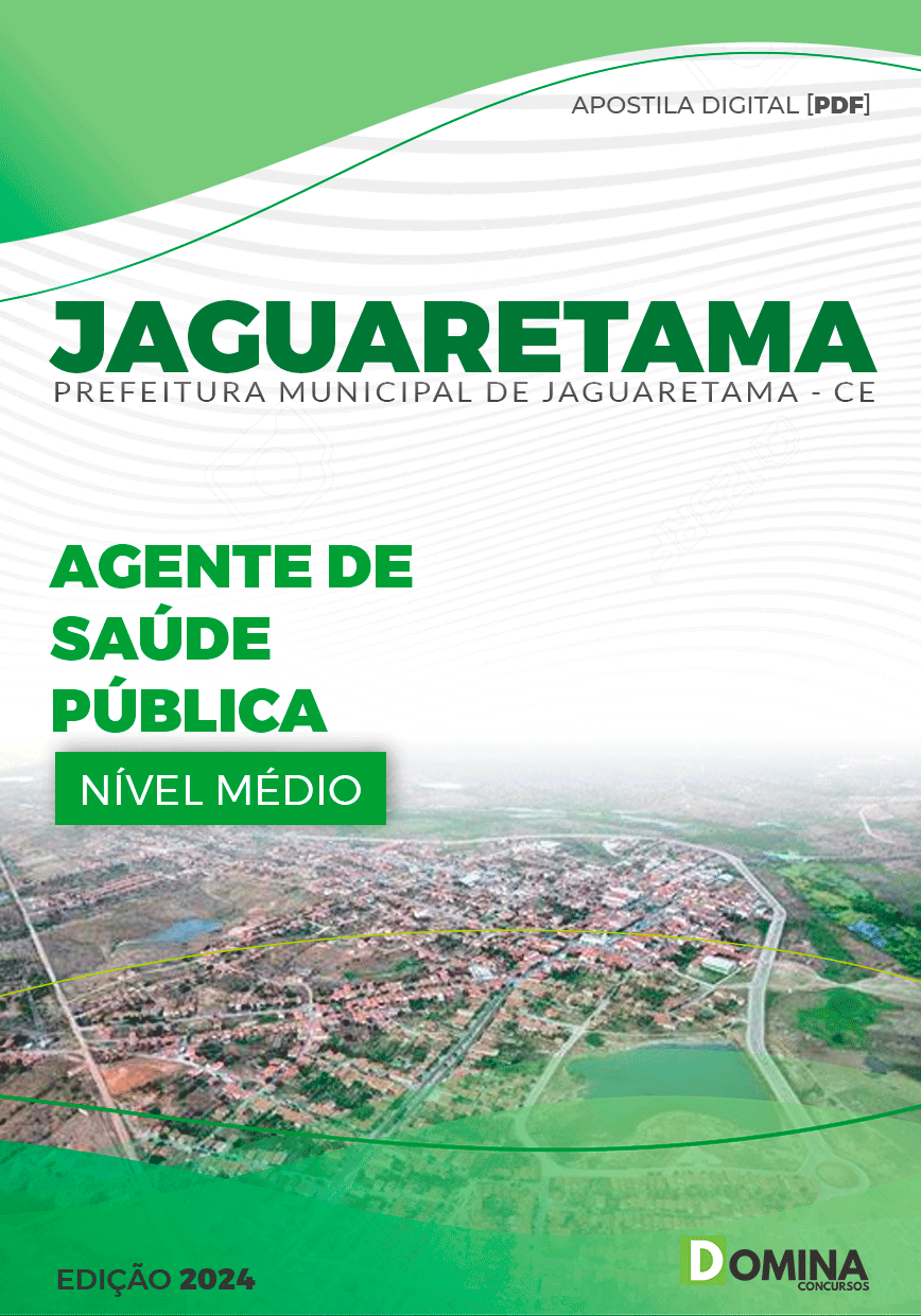 Apostila Pref Jaguaretama CE 2024 Agente Saúde Pública