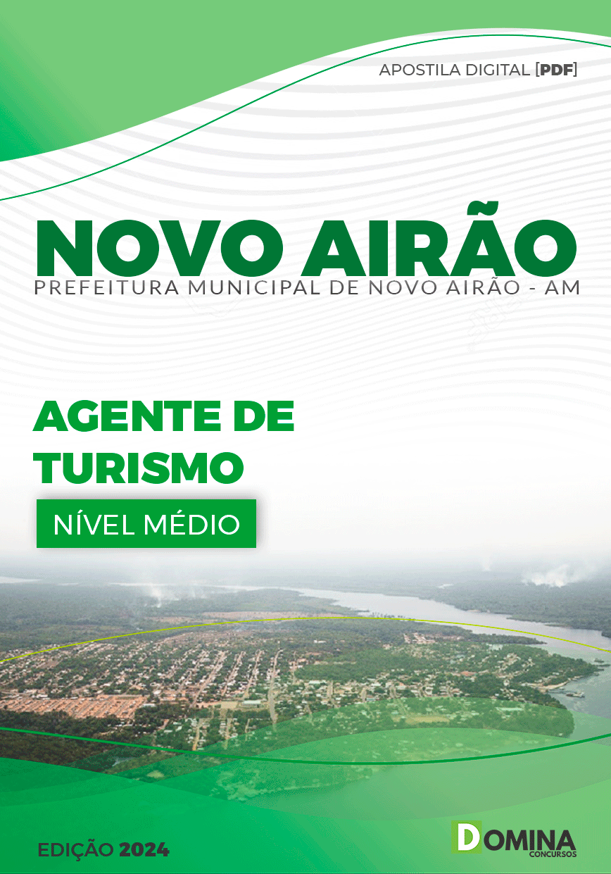 Apostila Pref Novo Airão AM 2024 Agente Turismo