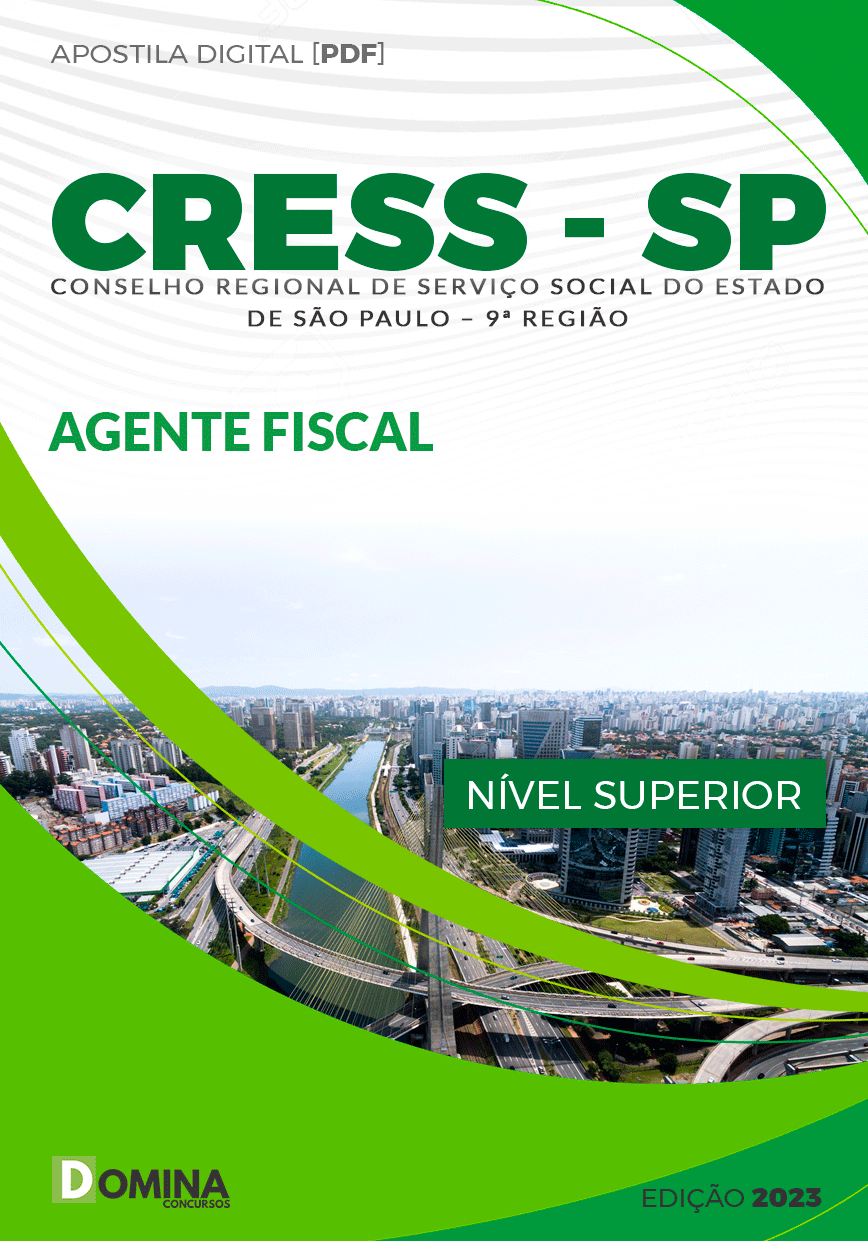 Apostila Concurso CRESS SP 2024 Agente Fiscal