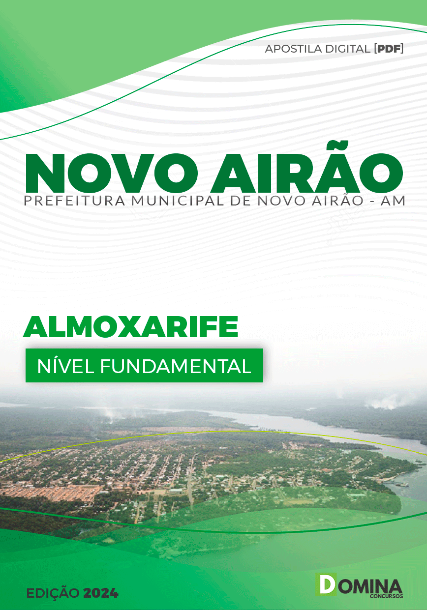 Apostila Pref Novo Airão AM 2024 Almoxarife