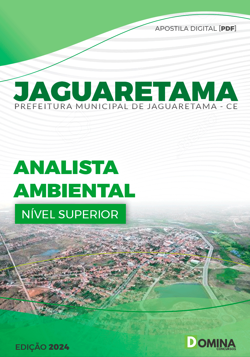Apostila Pref Jaguaretama CE 2024 Analista Ambiental