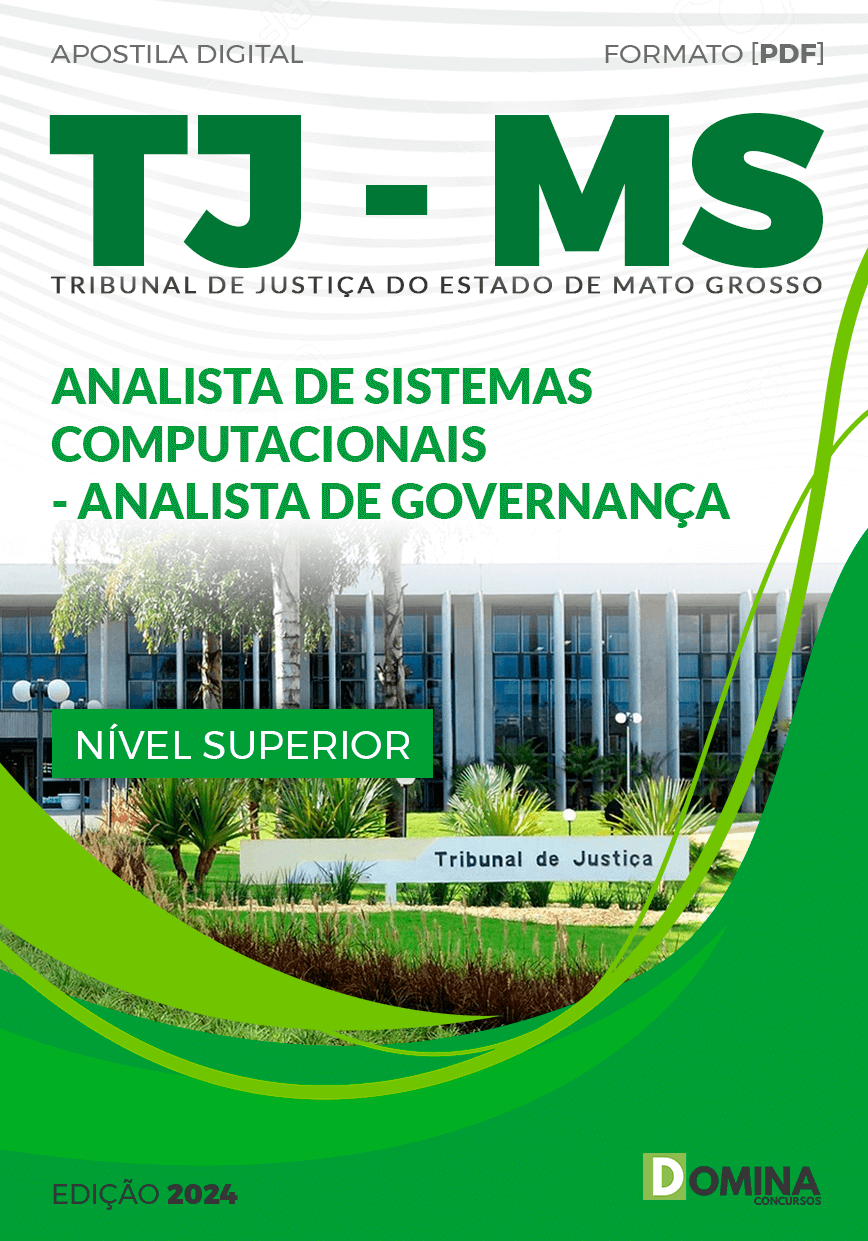 Apostila Concurso TJ MS 2024 Analista Governança