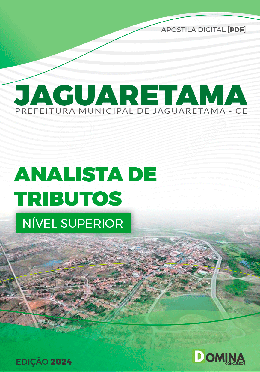 Apostila Pref Jaguaretama CE 2024 Analista Tributos