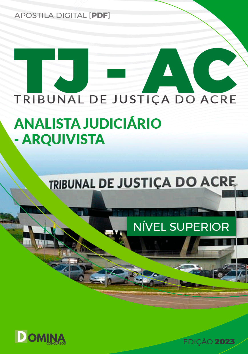 Apostila TJ AC 2024 Analista Judiciário Arquivista