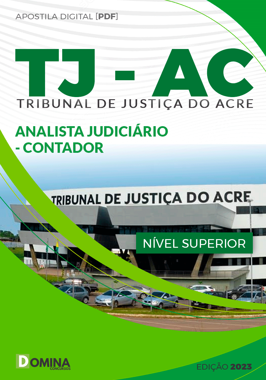 Apostila TJ AC 2024 Analista Judiciário Contador