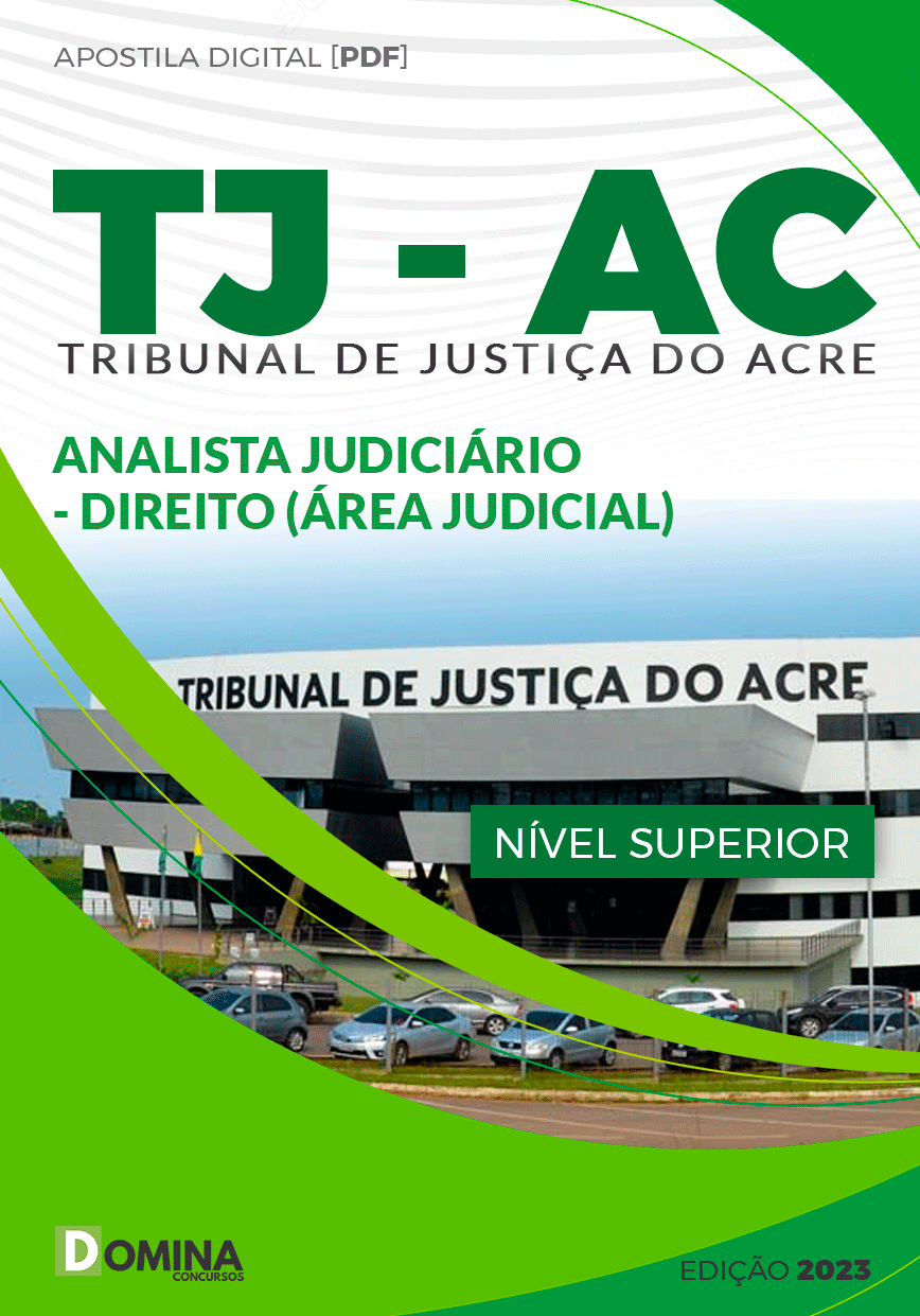 Apostila TJ AC 2024 Analista Judiciário Direito Área Judicial