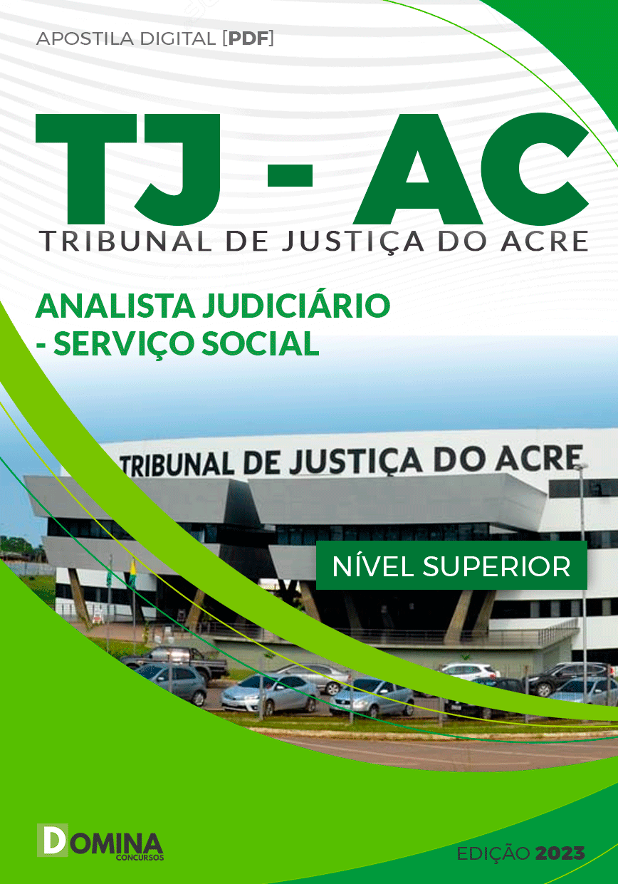 Apostila TJ AC 2024 Analista Judiciário Serviço Social