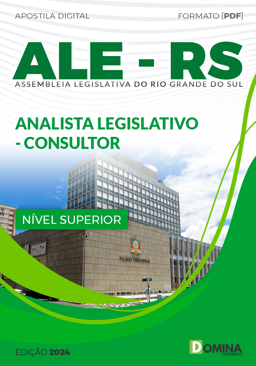 Apostila ALE RS 2024 Analista Legislativo Consultor