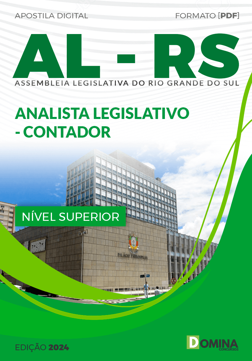 Apostila ALE RS 2024 Analista Legislativo Contador