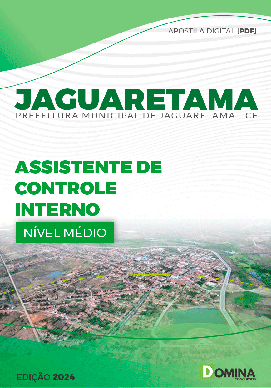 Apostila Pref Jaguaretama CE 2024 Assistente Controle Interno