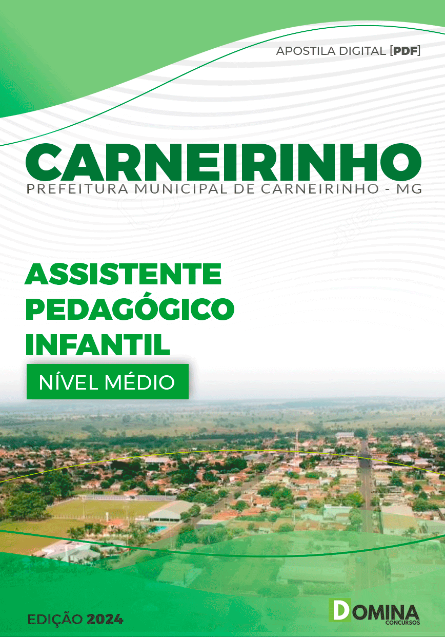 Pref Carneirinho MG 2024 Assistente Pedagógico Infantil