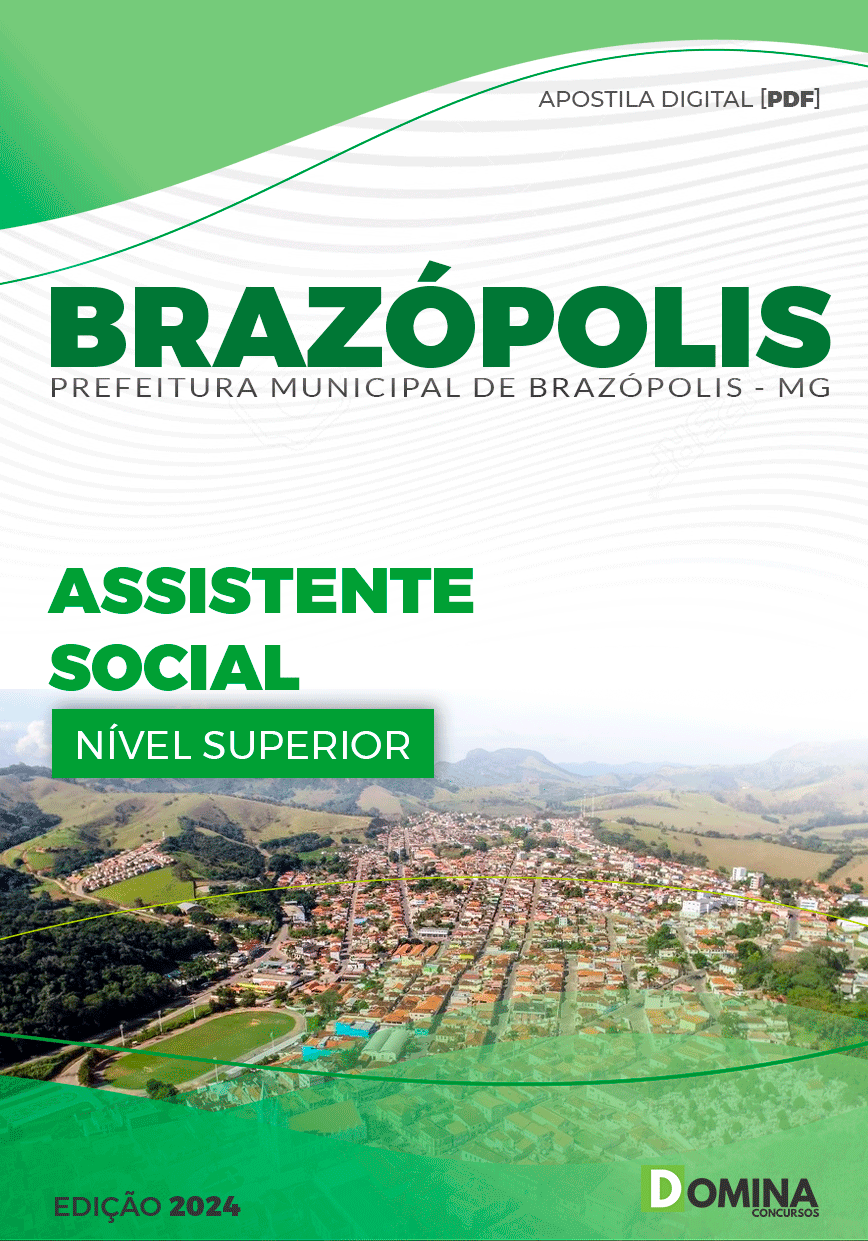 Apostila Pref Brazópolis MG 2024 Assistente Social
