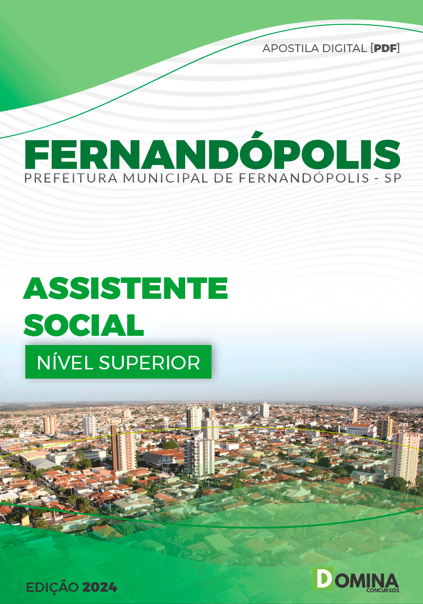 Apostila Pref Fernandópolis SP 2024 Assistente Social