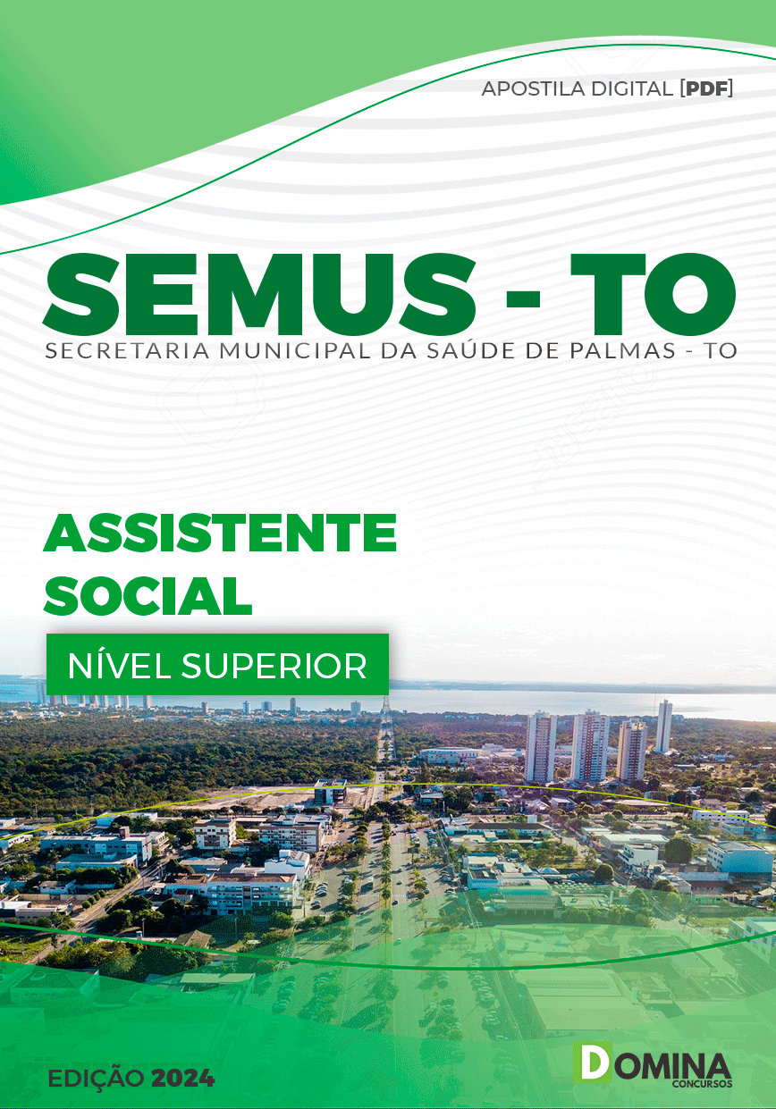 Apostila SEMUS TO 2024 Assistente Social