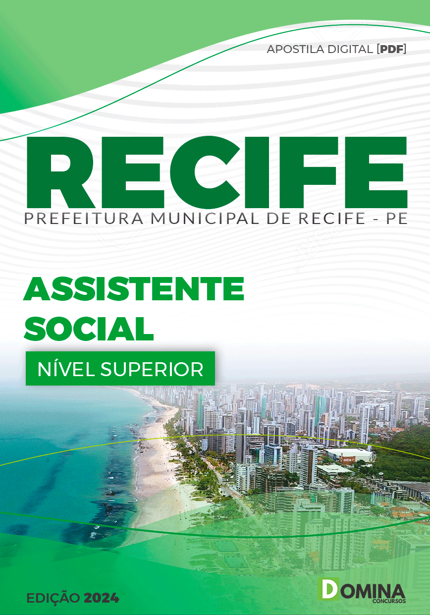 Apostila Pref Recife PE 2024 Assistente Social