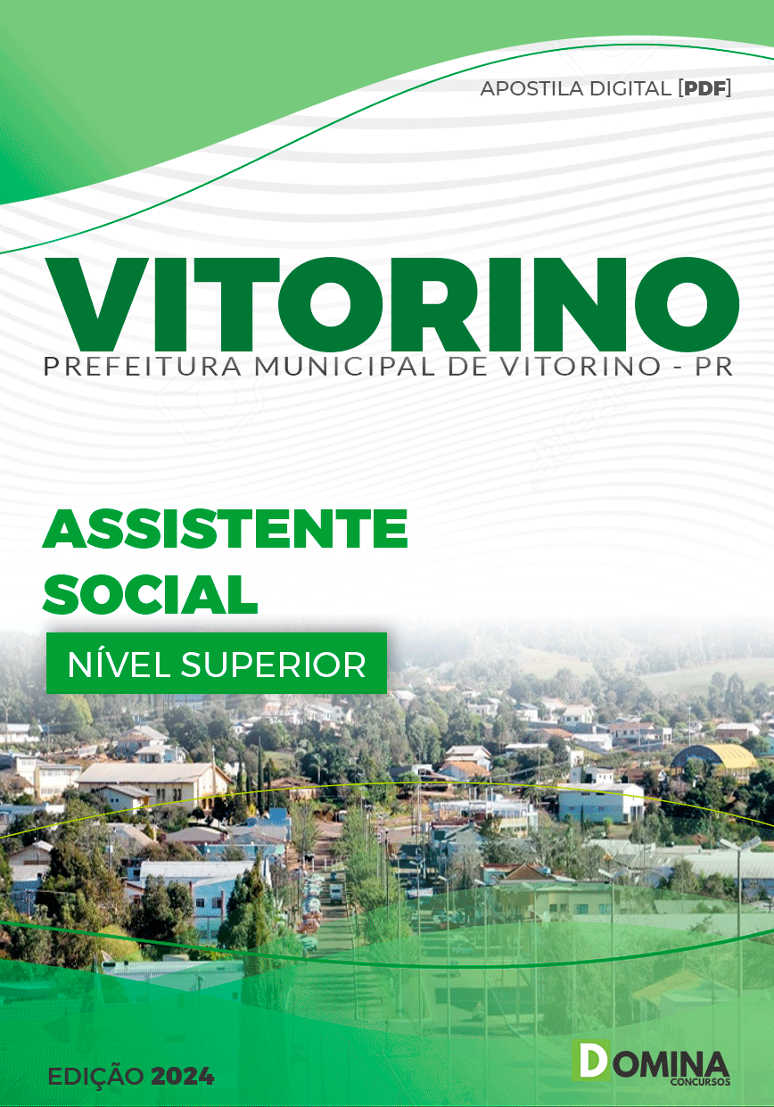 Apostila Pref Vitorino PR 2024 Assistente Social
