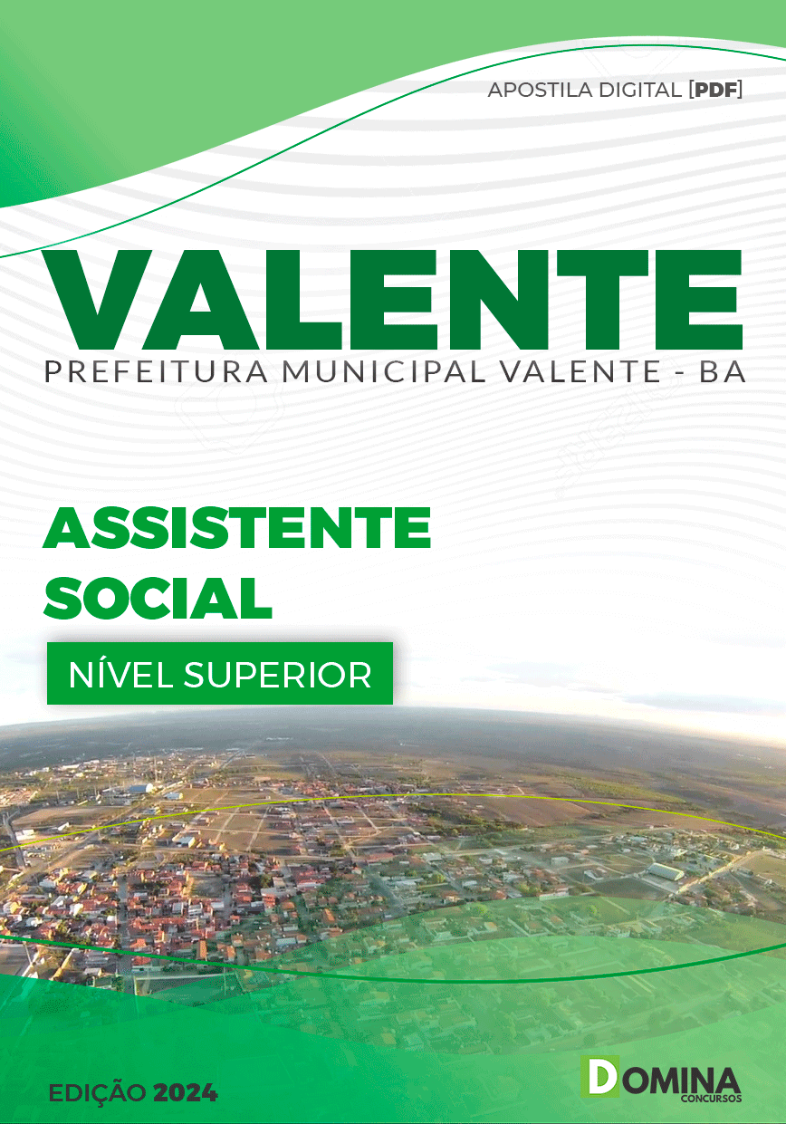 Apostila Pref Valente BA 2024 Assistente Social