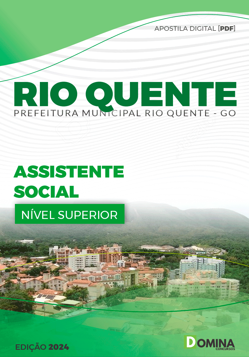 Apostila Pref Rio Quente GO 2024 Assistente Social