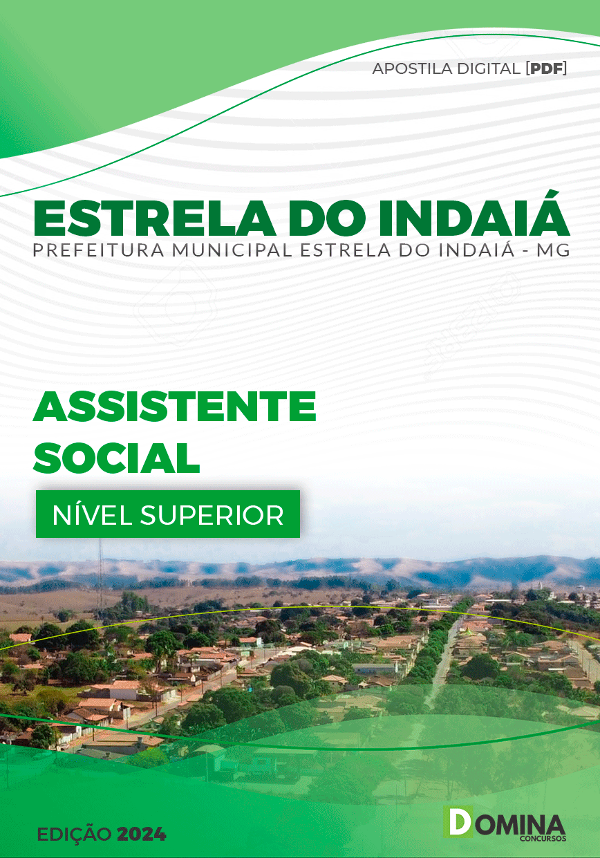 Apostila Pref Estrela do Indaiá MG 2024 Assistente Social