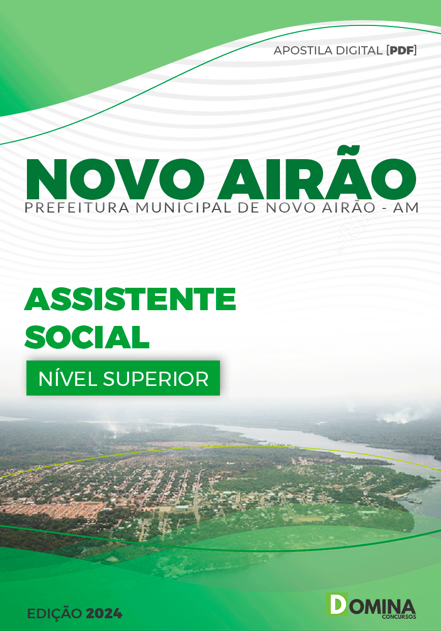 Apostila Pref Novo Airão AM 2024 Assistente Social