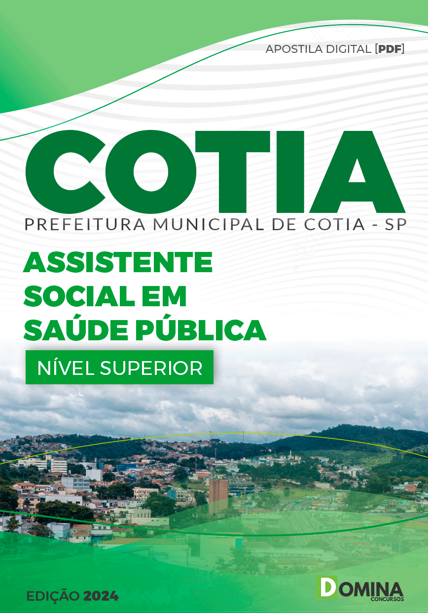 Apostila Concurso Pref Cotia SP 2024 Assistente Social