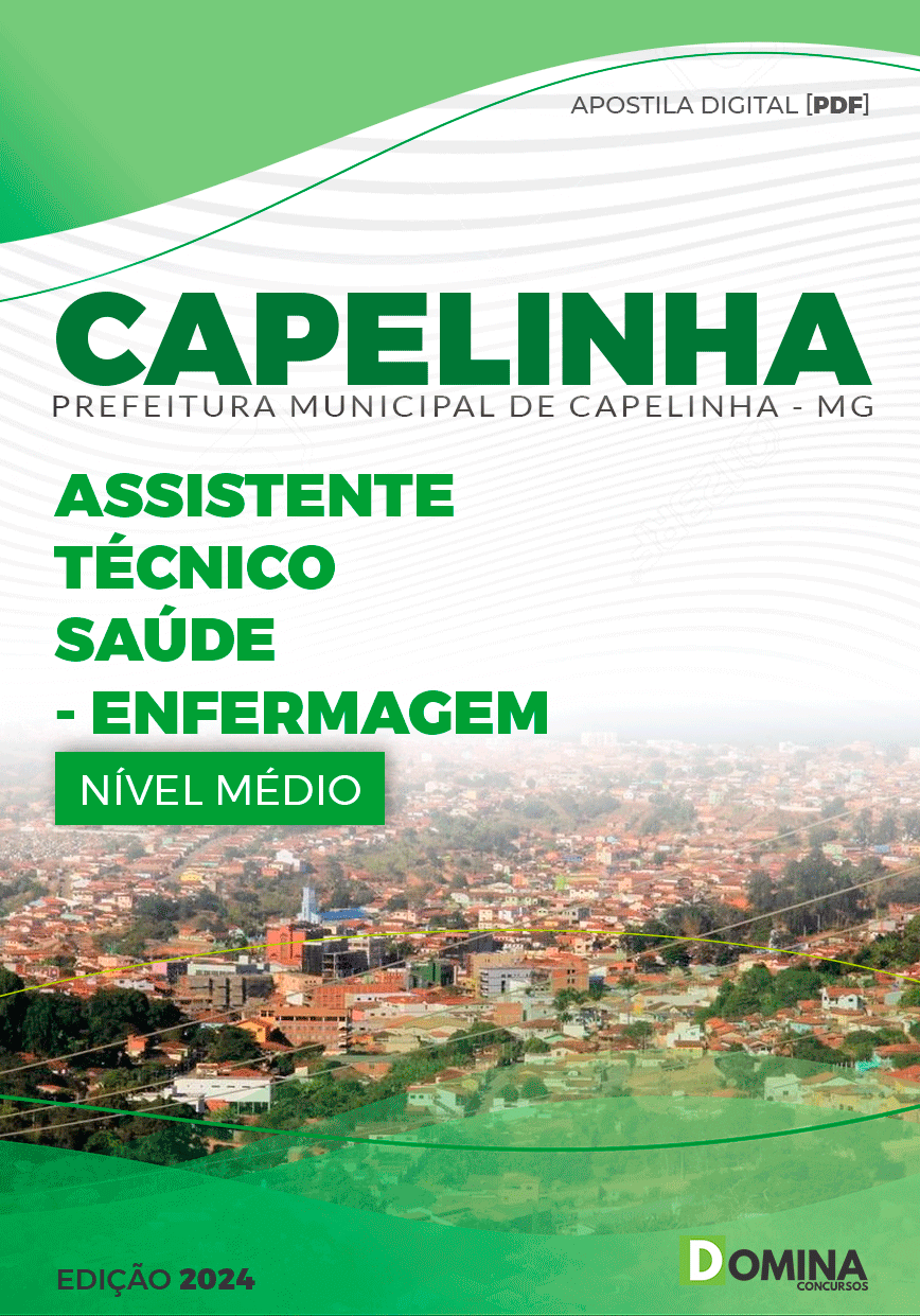 Apostila Pref Capelinha MG 2024 Técnico Enfermagem