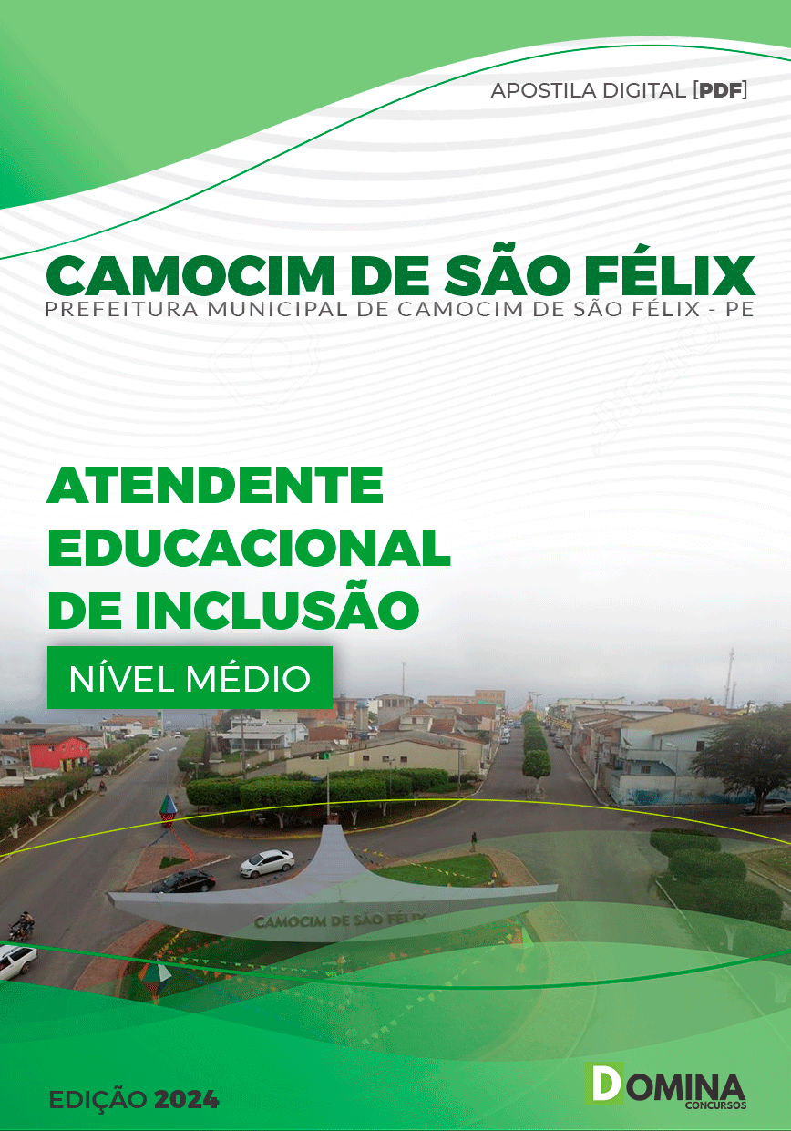 Pref Camocim São Félix PE 2024 Atendente Educacional Inclusão