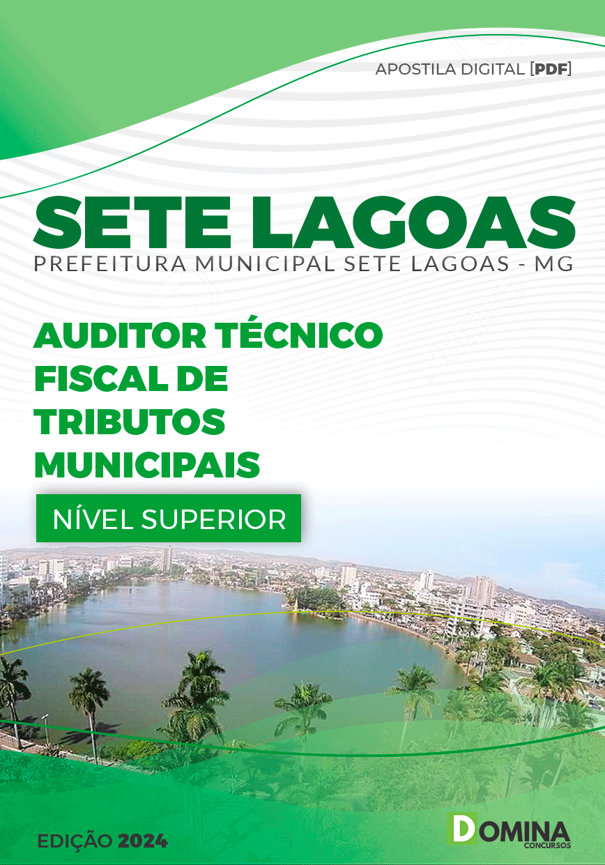 Apostila Pref Sete Lagoas MG 2024 Auditor Interno Tributos